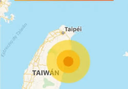 Terremoto de 5.9 que sacudió a Taiwan deja un muerto