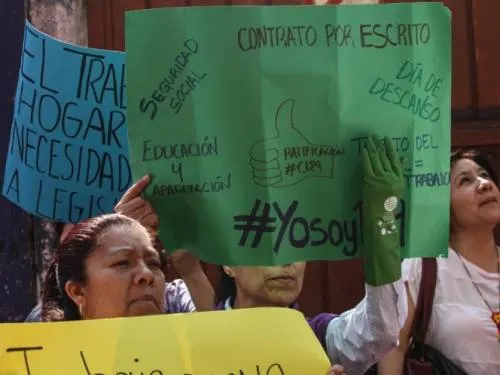Trabajadoras del hogar laboran hasta 12 horas diarias