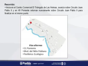 Este domingo habrá operativo de tránsito por carrera deportiva