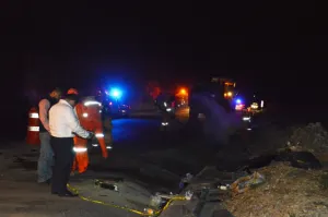 Accidente de autobús de personal de VW deja 8 heridos
