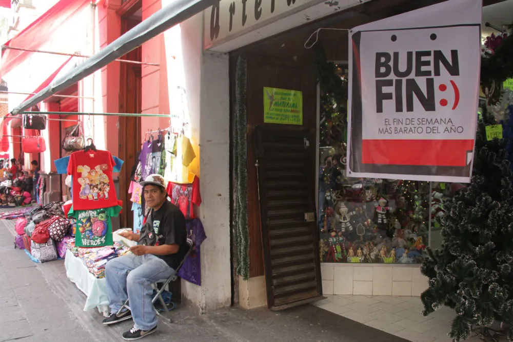 Comerciantes ambulantes de Puebla