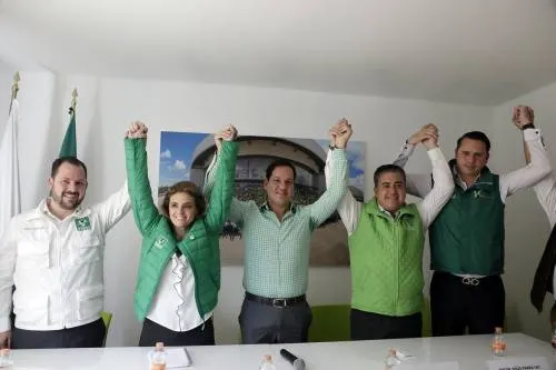 Kuri inicia campaña del Verde en Puebla, San Andrés Cholula, Tehuacán y Texmelucan
