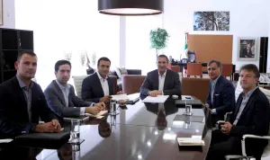 Se reúne RMV con presidentes de Finsa y de Walton Street
