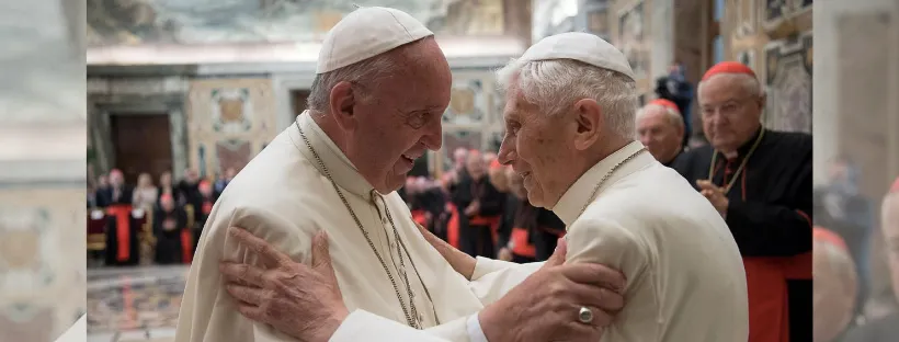 Papa Francisco y Benedicto XVI