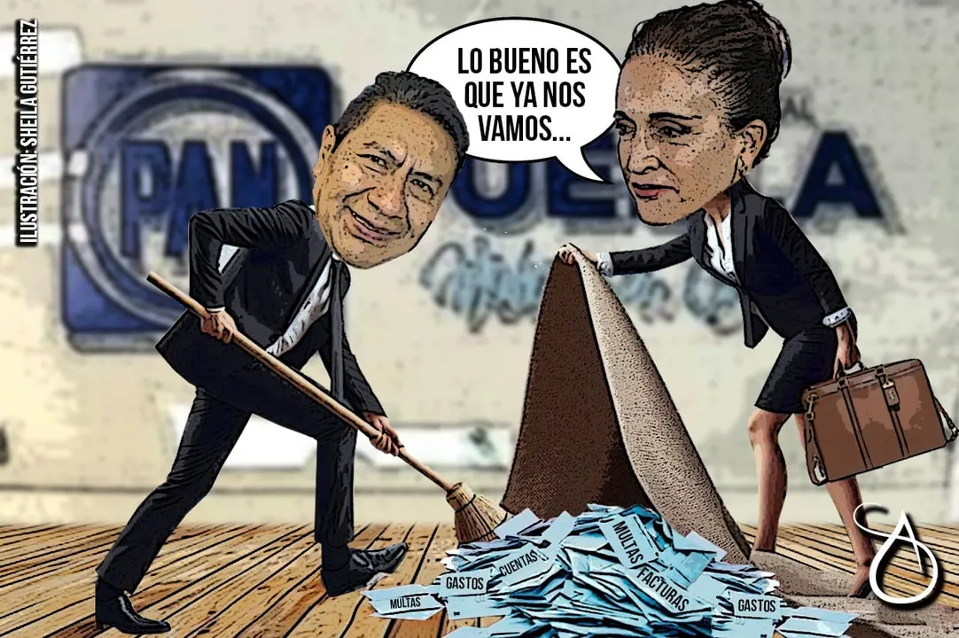 Augusta Díaz de Rivera podría dejar deudas y multas millonarias al CDE del PAN
