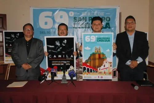 Presentan la edición 66 de la Feria de San Pedro Cholula