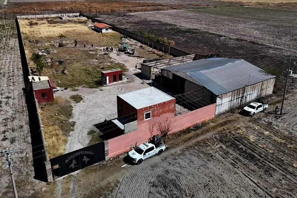 Rancho Izaguirre, en Teuchitlán, Jalisco,