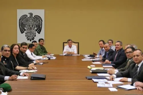 Encabeza Tony Gali reunión con el grupo de coordinación de seguridad