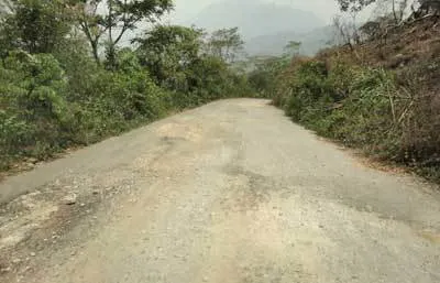 Suspenden rehabilitación de la Carretera Alcomunga-Tlacotepec