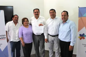 Nombran como Delegado de PCPP en Texmelucan  a Arnulfo Galindo