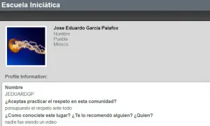 Nombre de joven desaparecido surge en página web de secta