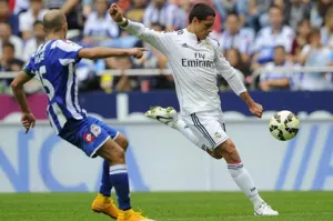 Javier Hernández al fin se estrena con el Madrid