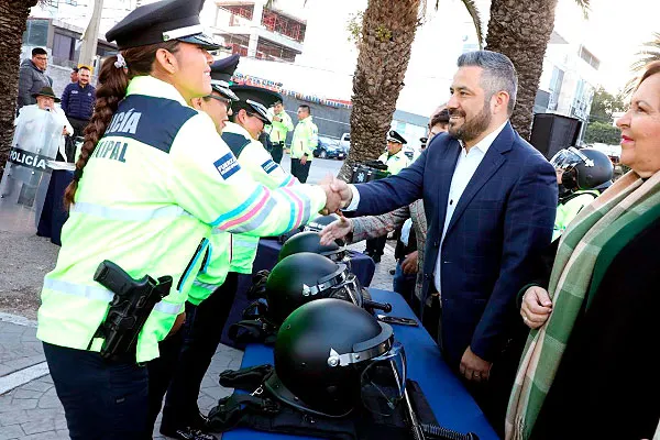 Ayuntamiento Pue Entrega De Equipo Ssc