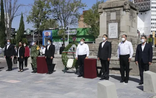 Encabeza Miguel Barbosa ceremonia  por el 148 aniversario luctuoso de Benito Juárez