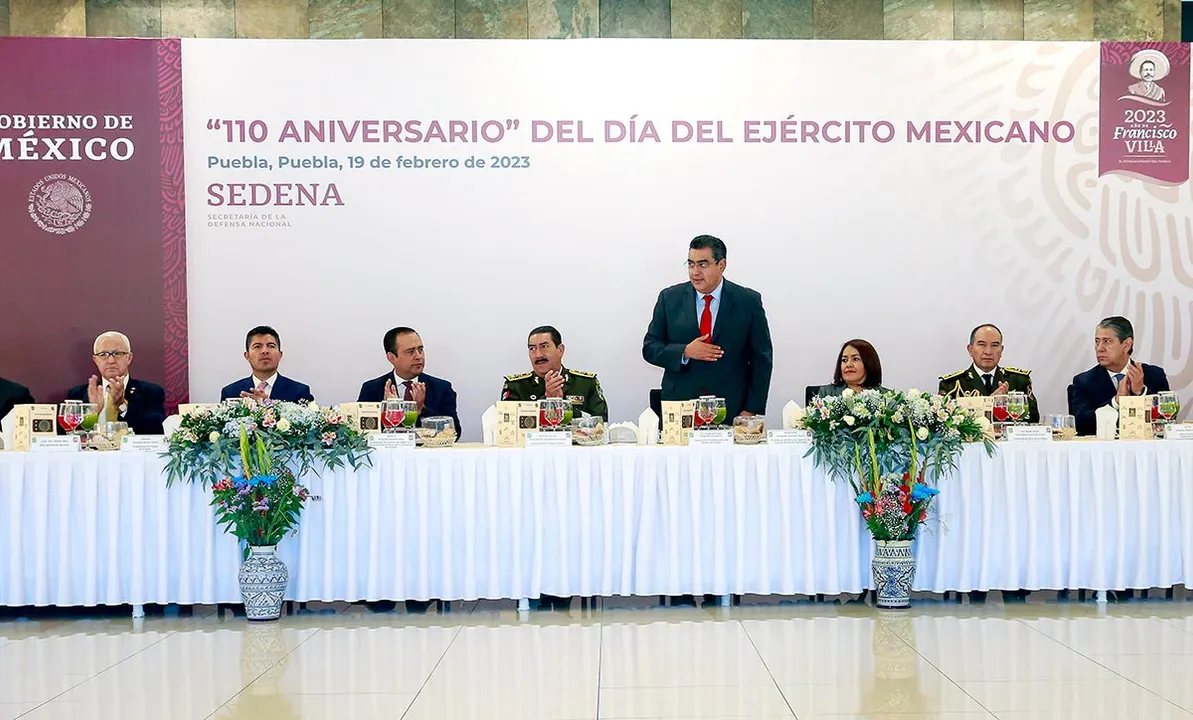Sergio Salomon Cespedes Dia Del Ejercito Mexicano