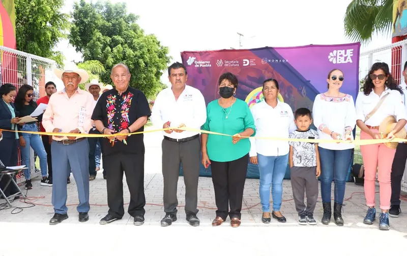 Inaugura gobierno estatal mural histórico en Cuayuca de Andrade