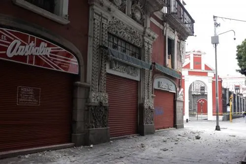 Sismo revela fallas en el subsuelo poblano: ubican fracturas en Centro Histórico y Angelópolis