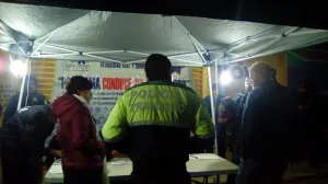30 vehículos al corralón en el Operativo Alcolímetro en Cuautlancingo