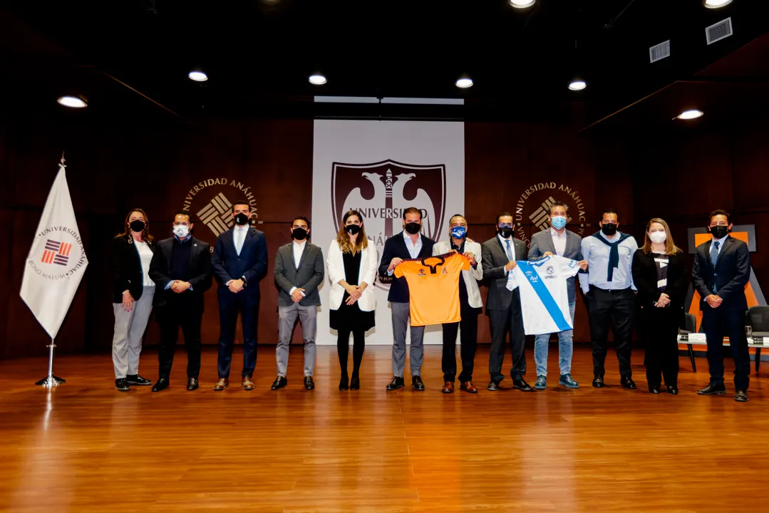 Firman convenio de colaboración Club Puebla y la Universidad Anáhuac Puebla