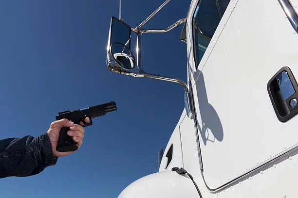Robo en carretera