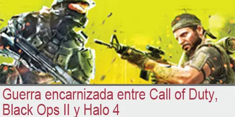 Guerra encarnizada entre Call of Duty, Black Ops II y Halo 4