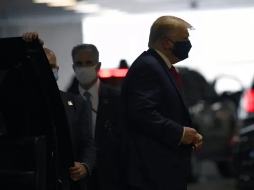 Trump visitó a su hermano hospitalizado en Nueva York
