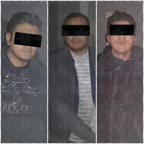 Policía Estatal frustra robo de cajero automático en Tecali; hay tres detenidos