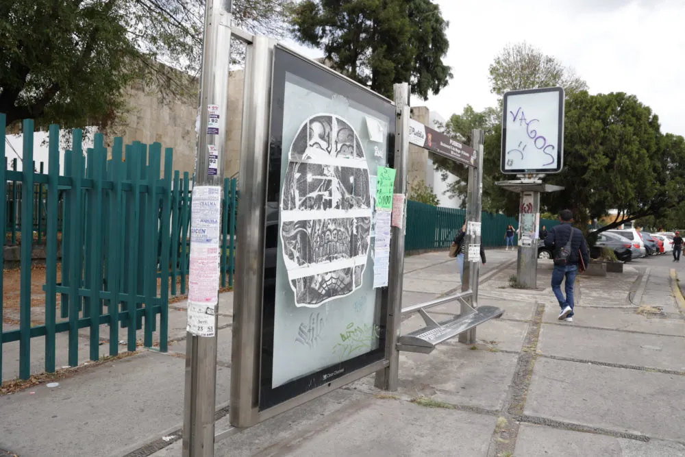 Paraderos del transporte público