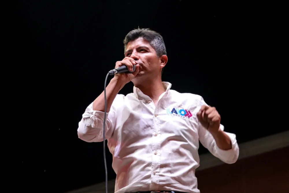 Tras el cierre de campaña, Eduardo Rivera continuará con gira en municipios