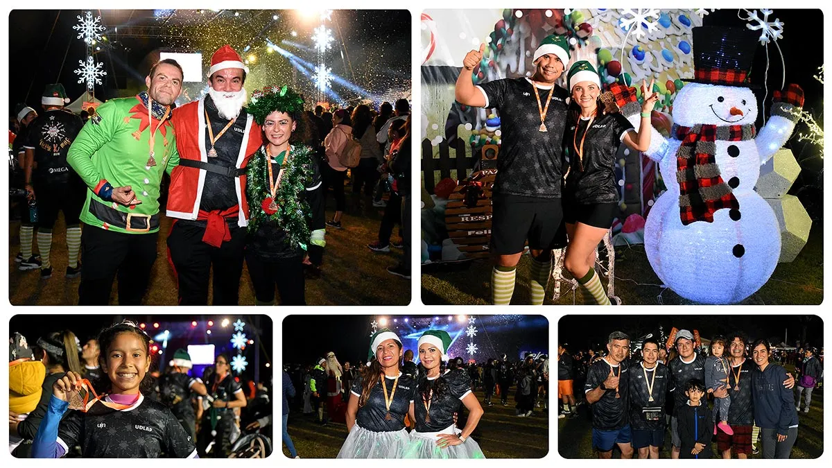 Merry Xmas Run Carrera Udlap