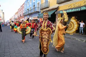 Atlixco cierra Festival Mundial del Folklor