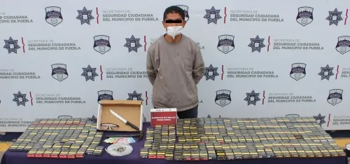 Exitosamente, detuvo policía municipal de Puebla a “El Tuerto”