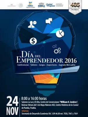 Ayuntamiento de Puebla llevará a cabo El Día del Emprendedor