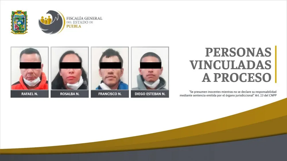 En prisión preventiva cuatro personas señaladas de comercializar droga