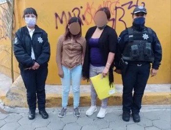 Policía capitalina ubica a menor reportada como desaparecida