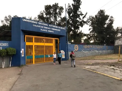 UNAM confirma muerte de alumna dentro del CCH Oriente