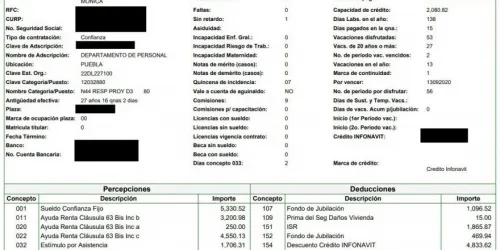 Jefa de personal del IMSS de Puebla se autogratifica con bono Covid