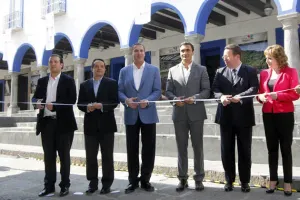 Inauguran rehabilitación de Hospicio y Portalillo; habrá hotel en Hacienda de Chautla