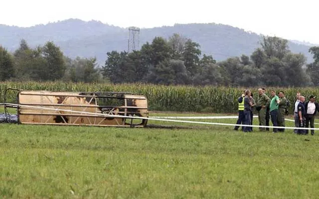 Mueren cuatro en un accidente de globo aerostático