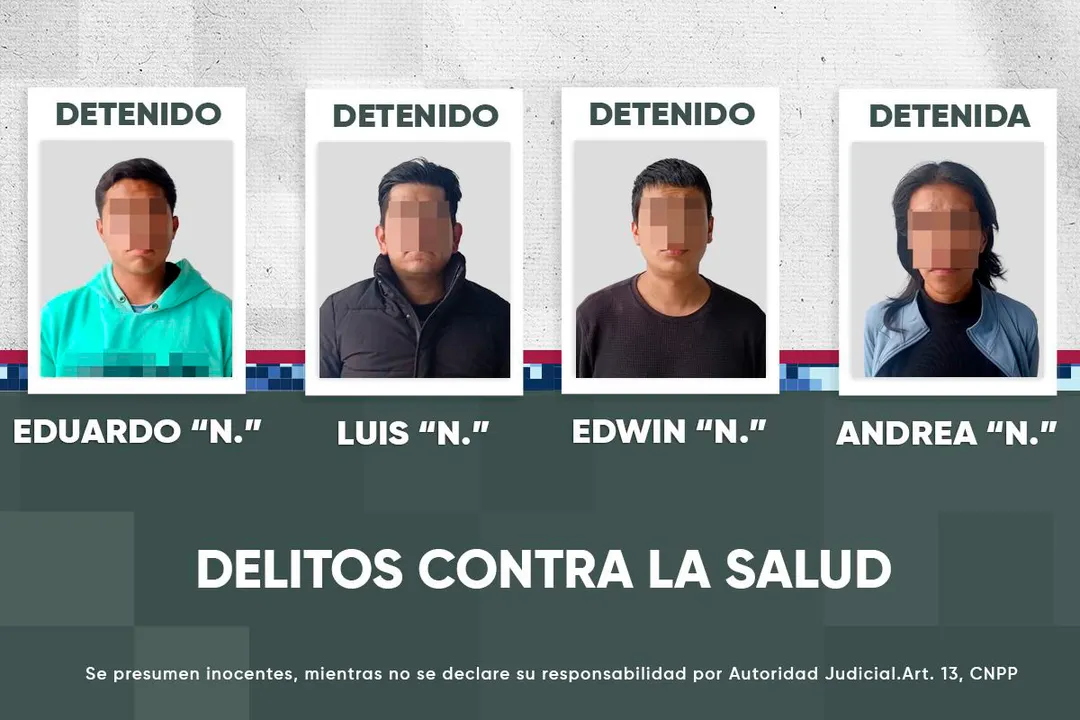 Detenidos Delitos Contra La Salud Colonia Bugambilias