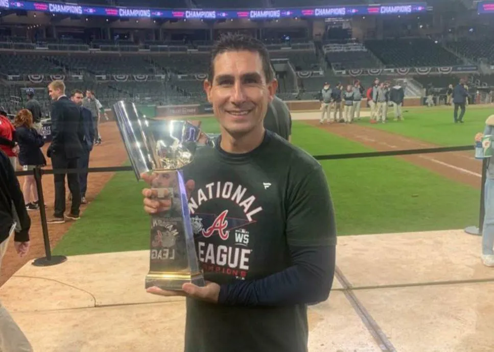 Roberto Magallanes, mexicano campeón con los Bravos en la Serie Mundial