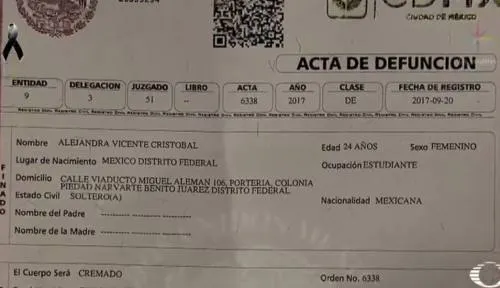 Joven muere durante sismo, roban su tarjeta y gastan sus ahorros en tiendas