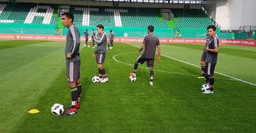 Tri sub 21 empata 2-2 con Karlsruher en partido amistoso