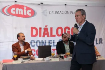 Pepe Chedraui promete dar a constructoras poblanas todos los contratos de obra pública