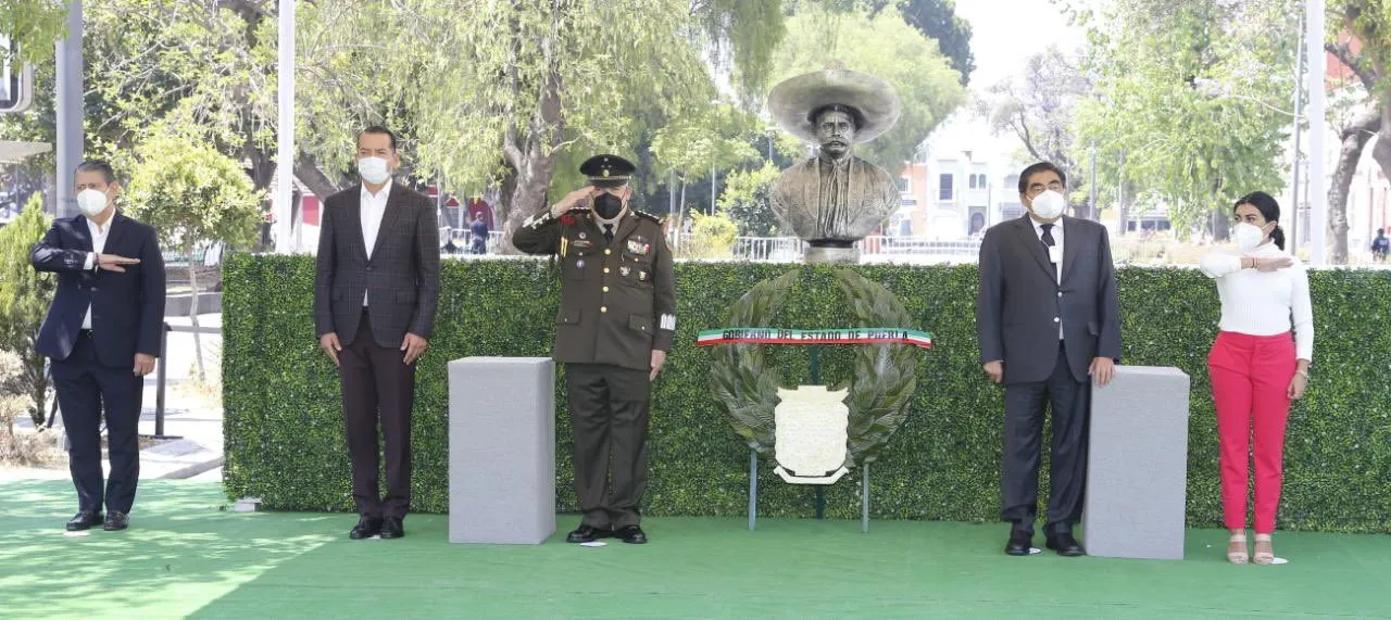 Puebla conmemora el CII aniversario luctuoso de Emiliano Zapata