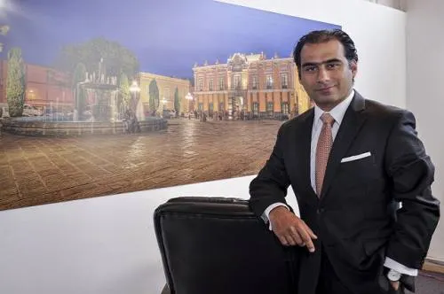 Michel Chaín, candidato del PVEM a gobernador de Puebla