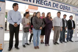 Entregan aula en preescolar; inauguran drenaje en San Andrés
