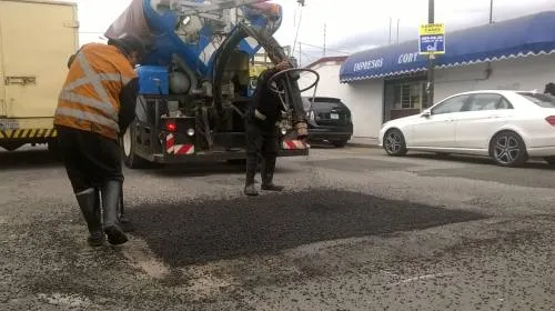 Con dos técnicas para la reparación de calles, avanza el Bachetón 3.0