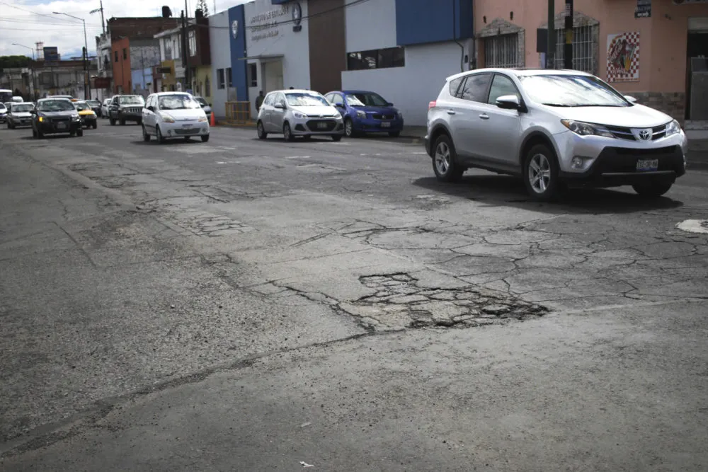 Calles en mal estado