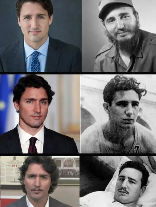 La teoría que rodea a Justin Trudeau, ¿Es Fidel Castro su verdadero padre?